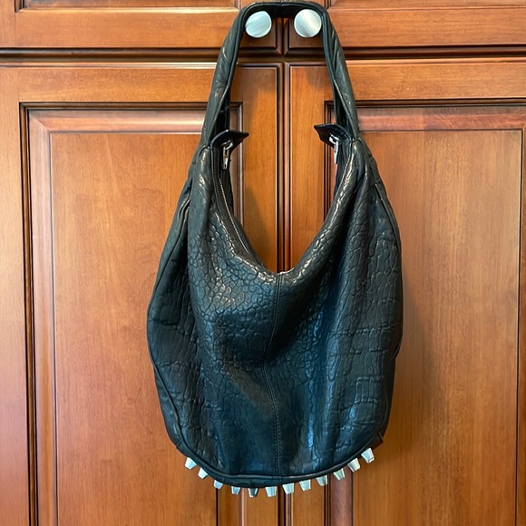 Alexander Wang Handbags - Alexander wang black studded hobo bag
